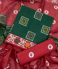 Enchant Cotton Print Suit Set(Vol - 906) - Yanchi