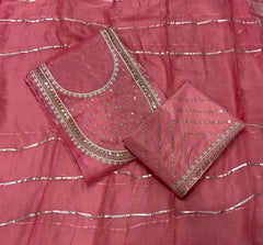 Fancy Burberry Suit Set with Zari Thread & Sequins Work - Yanchi