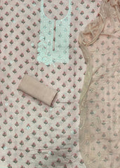 Fancy Chikankari Pure Cotton Suit Set - Yanchi