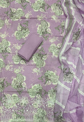 Fancy Chikankari Pure Cotton Suit Set - Yanchi