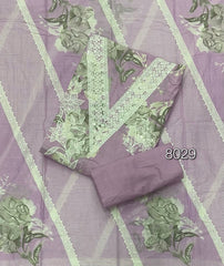 Fancy Chikankari Pure Cotton Suit Set - Yanchi