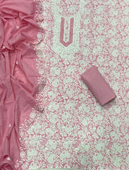Fancy Chikankari Pure Cotton Suit Set - Yanchi
