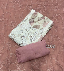 Fancy Chikankari Pure Cotton Suit Set - Yanchi