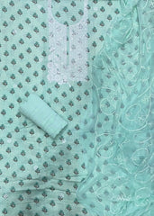 Fancy Chikankari Pure Cotton Suit Set - Yanchi