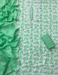 Fancy Chikankari Pure Cotton Suit Set - Yanchi