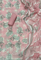 Fancy Chikankari Pure Cotton Suit Set - Yanchi