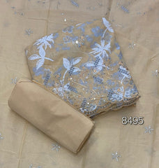 Fancy Chikankari Pure Cotton Suit Set - Yanchi