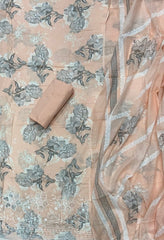 Fancy Chikankari Pure Cotton Suit Set - Yanchi