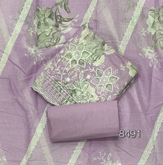 Fancy Chikankari Pure Cotton Suit Set - Yanchi