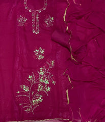 Fancy Crunchy Suit Set with Sequence Work - Yanchi