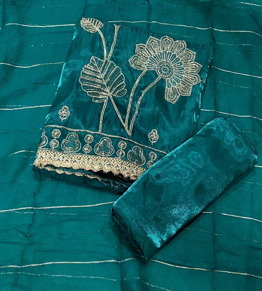 Fancy Fendi Beads Work Suit Set - Yanchi