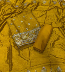 Fancy Fendi Beads Work Suit Set - Yanchi