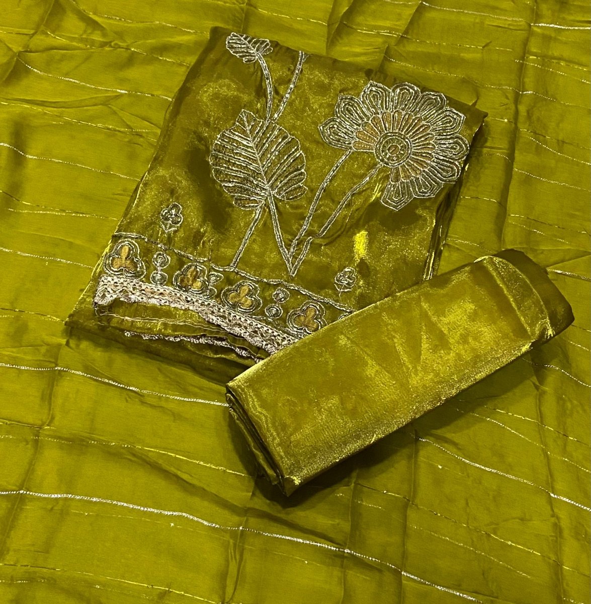 Fancy Fendi Beads Work Suit Set - Yanchi