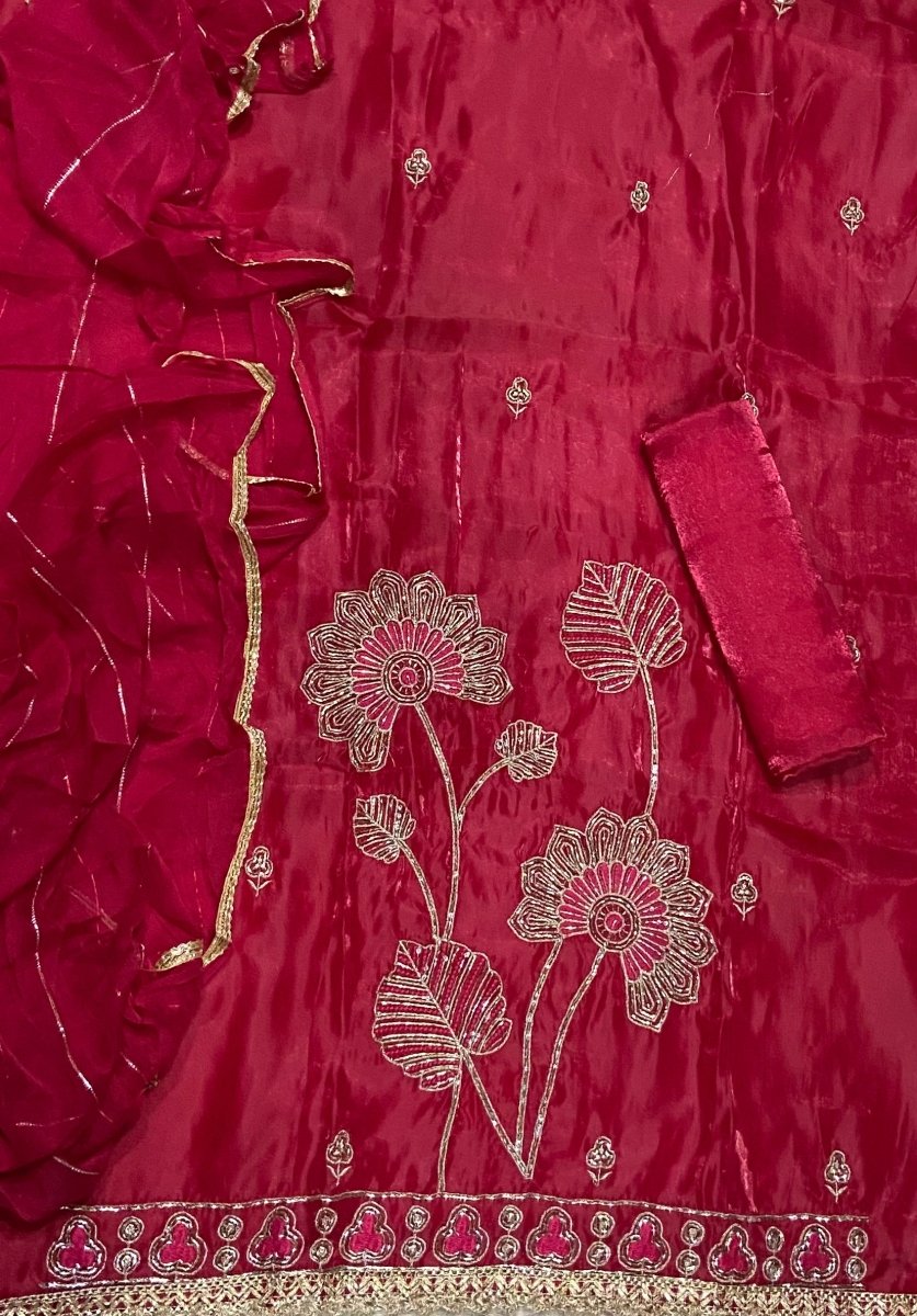 Fancy Fendi Beads Work Suit Set - Yanchi