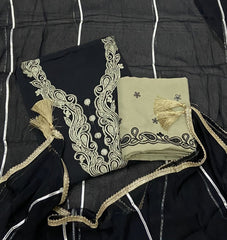 Fancy Georgette Suit Set With Sequins work - Yanchi