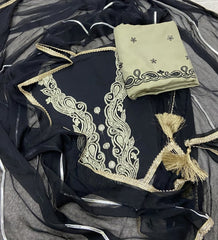 Fancy Georgette Suit Set With Sequins work - Yanchi