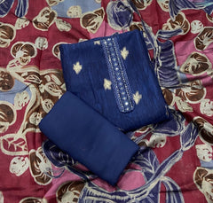 Fancy Musleen Suit Set with nack sequence work - Yanchi