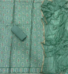 Fancy Ozan Positon Silk Suit Set with Zari & Sequins Work - Yanchi