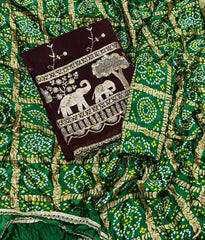 Fancy Shimmer Suit Set with Zari & Sequins Work - Yanchi