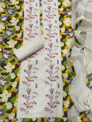 Fancy Weaves Pure Cotton Suit Set - Yanchi