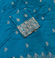 Fancy Zomato Suit Set with Heavy Zari Thread Work - Yanchi