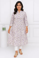 Fine Pure Cotton Print Kurti - Yanchi