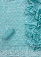 Graceful Cotton Chikankari Suit Set DN1 - Yanchi