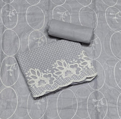 Graceful Cotton Chikankari Suit Set DN12 - Yanchi