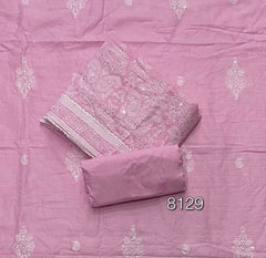 Graceful Cotton Chikankari Suit Set DN14 - Yanchi