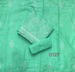 Graceful Cotton Chikankari Suit Set DN14 - Yanchi
