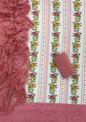 Graceful Cotton Chikankari Suit Set DN14 - Yanchi