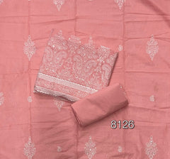 Graceful Cotton Chikankari Suit Set DN14 - Yanchi