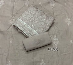 Graceful Cotton Chikankari Suit Set DN14 - Yanchi