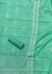 Graceful Cotton Chikankari Suit Set DN14 - Yanchi