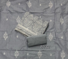 Graceful Cotton Chikankari Suit Set DN14 - Yanchi