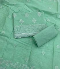 Graceful Cotton Chikankari Suit Set DN14 - Yanchi