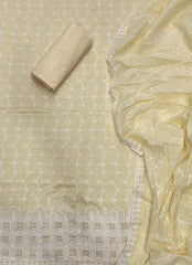 Graceful Cotton Chikankari Suit Set DN15 - Yanchi