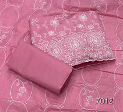 Graceful Cotton Chikankari Suit Set DN15 - Yanchi