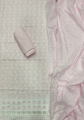 Graceful Cotton Chikankari Suit Set DN15 - Yanchi