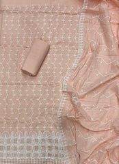 Graceful Cotton Chikankari Suit Set DN15 - Yanchi