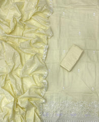 Graceful Cotton Chikankari Suit Set DN5 - Yanchi