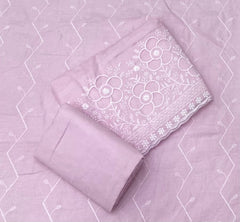 Graceful Cotton Chikankari Suit Set DN5 - Yanchi