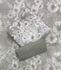 Graceful Cotton Chikankari Suit Set DN7 - Yanchi