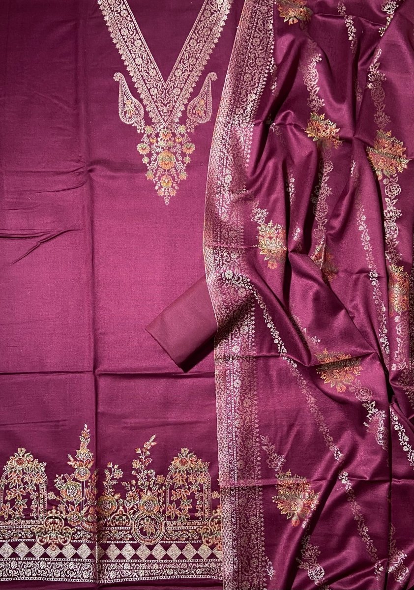 HK Acrowool Winter Suit Set (Pallavi) - Yanchi