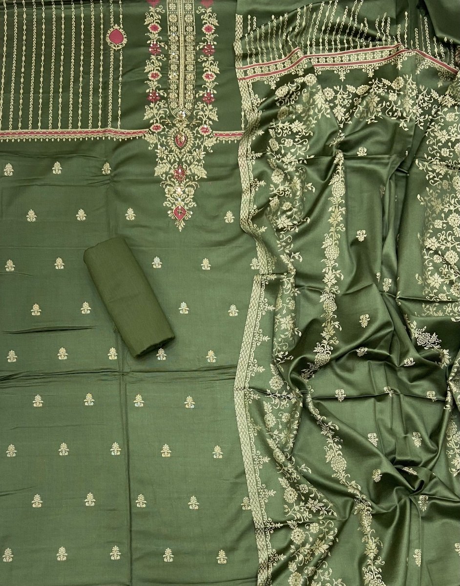 HK Acrylic Winter Suit Set (Avni) - Yanchi