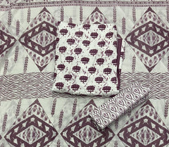 Luxury cotton Suit Set with sequence work - Yanchi