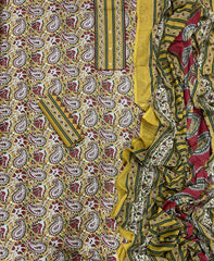 Luxury cotton Suit Set with sequence work - Yanchi