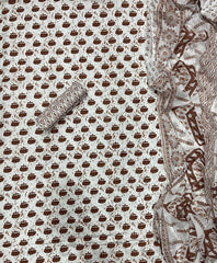 Luxury cotton Suit Set with sequence work - Yanchi