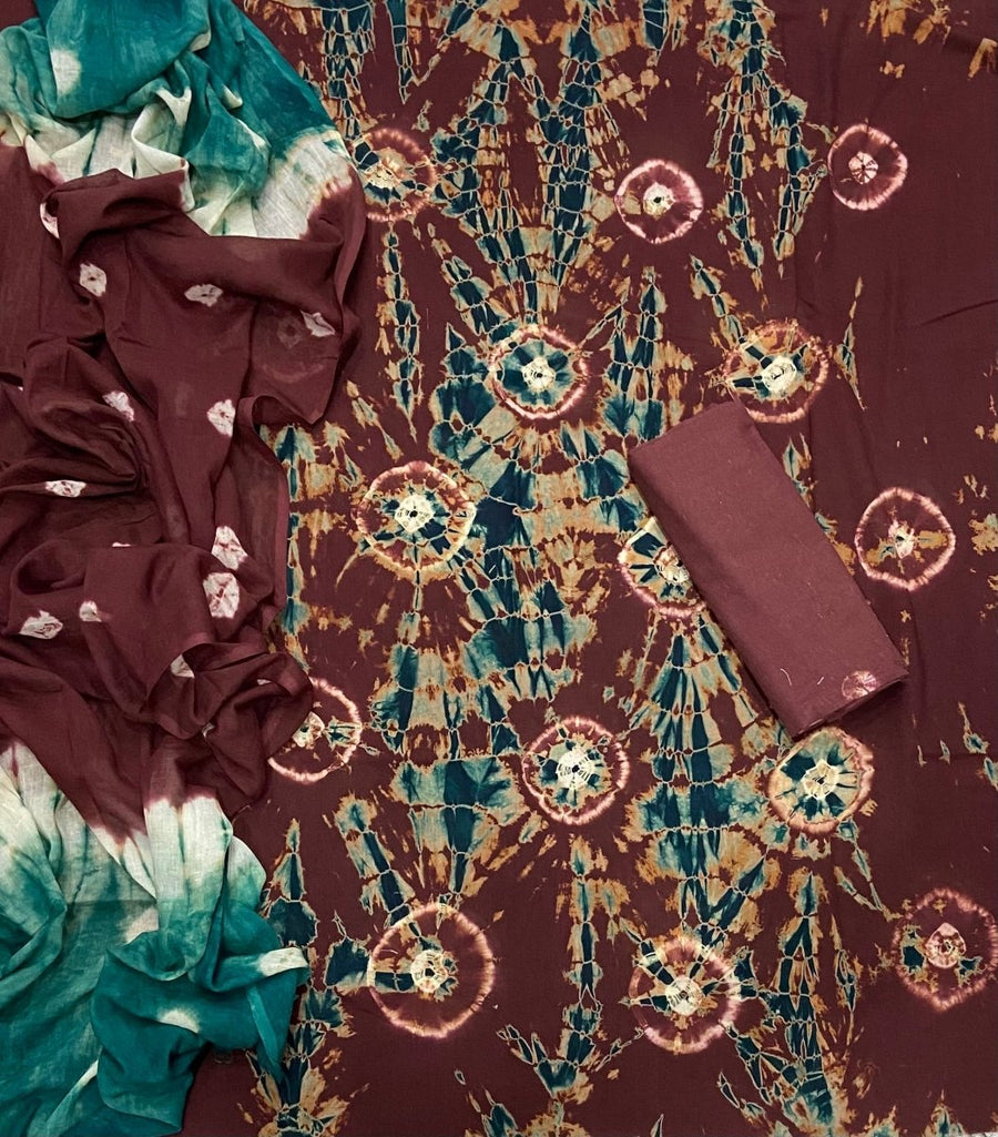 Matching Classic Tie Dye Suit - Yanchi