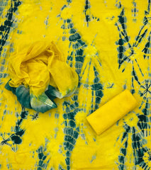 Matching Classic Tie Dye Suit (Yellow - Green) - Yanchi